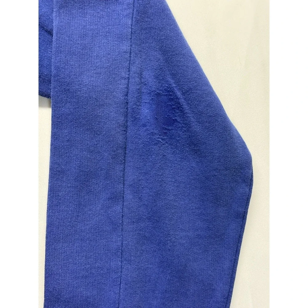 Adidas Blue‎ Hoodie Sweatshirt Men's Medium pullover fleece sweatshirt